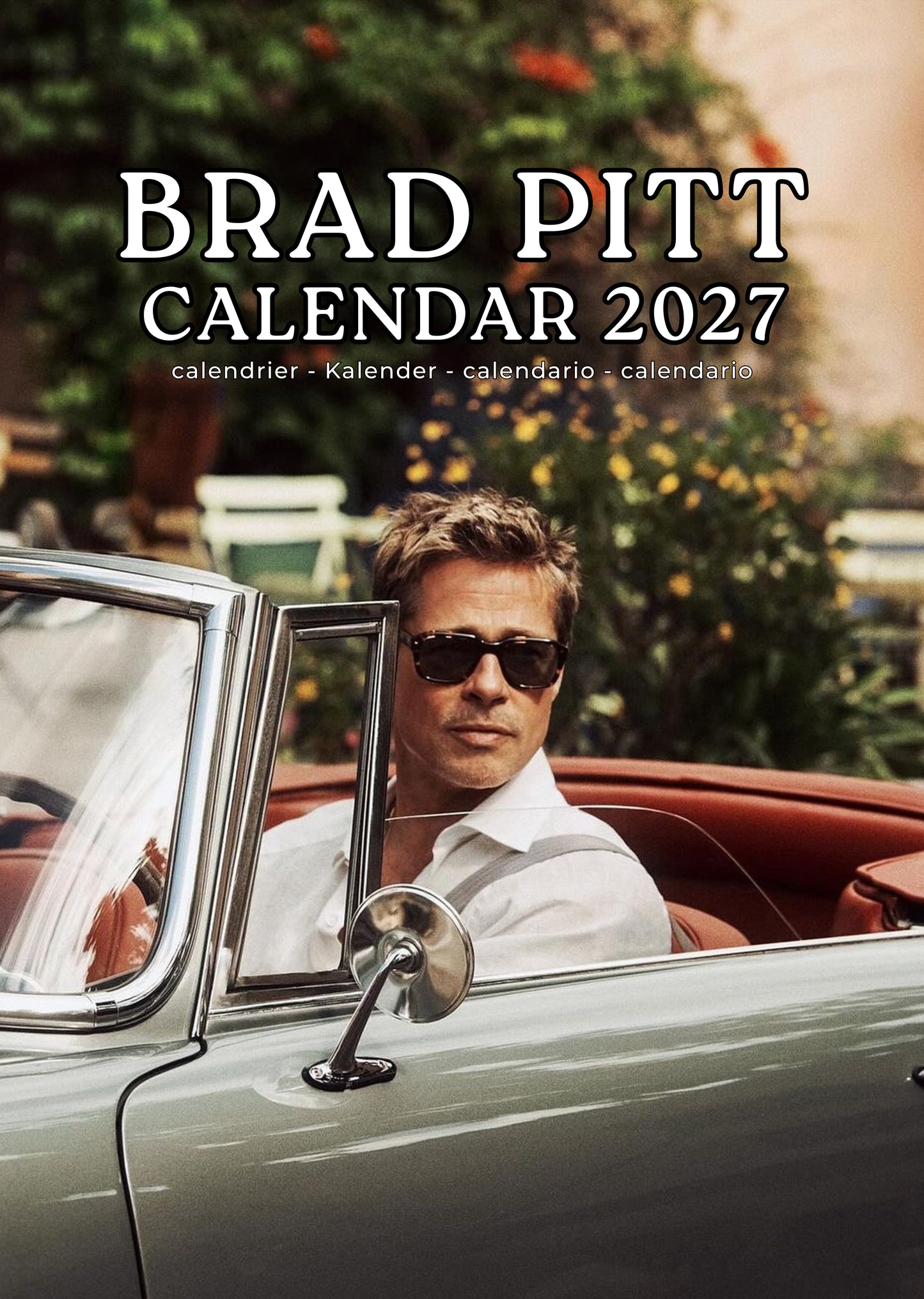Brad Pitt Calendar 2027 – M-PRA Range