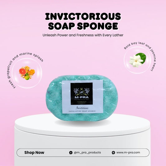 Invictorious Soap Sponge – Bold and Invincible Skincare