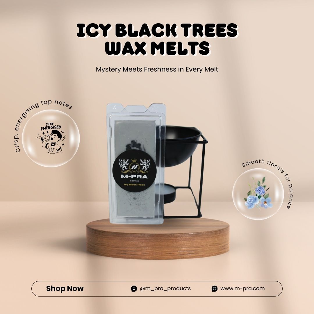 Icy Black Trees Wax Melts