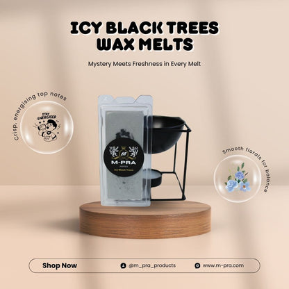 Icy Black Trees Wax Melts