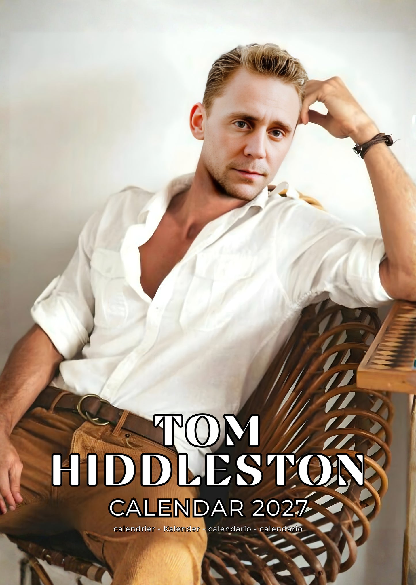 Tom Hiddleston Celebrity Calendar 2027 – M-PRA Range