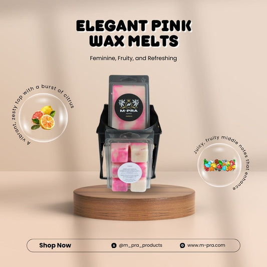 Elegant Pink Wax Melts