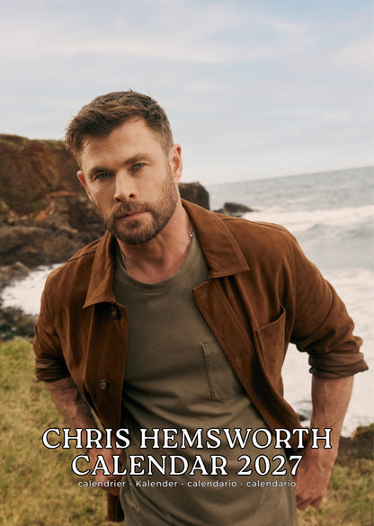 Chris Hemsworth Celebrity Calendar 2027 – M-PRA Range