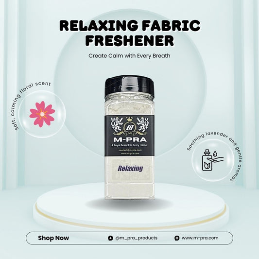 Relaxing Scented Fabric Freshener Powder – Calm, Comforting, and Aroma therapeutic