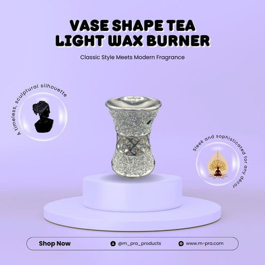 Vase Shape tea Light Wax Burner