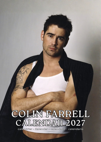 Colin Farrell Calendar 2027 – M-PRA Range