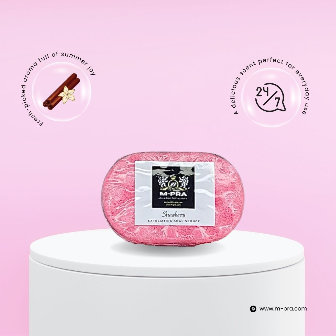 Strawberry Soap Sponge – A Sweet, Fruity Bathing Experience