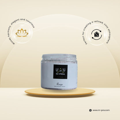 Rouge Whipped Soap – Luxurious Scented Cleansing Experience