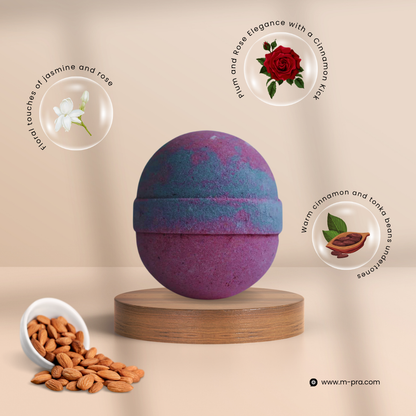 Lost Cherry Bath Bomb – Hand-Made Luxury with Fruity and Spicy Notes