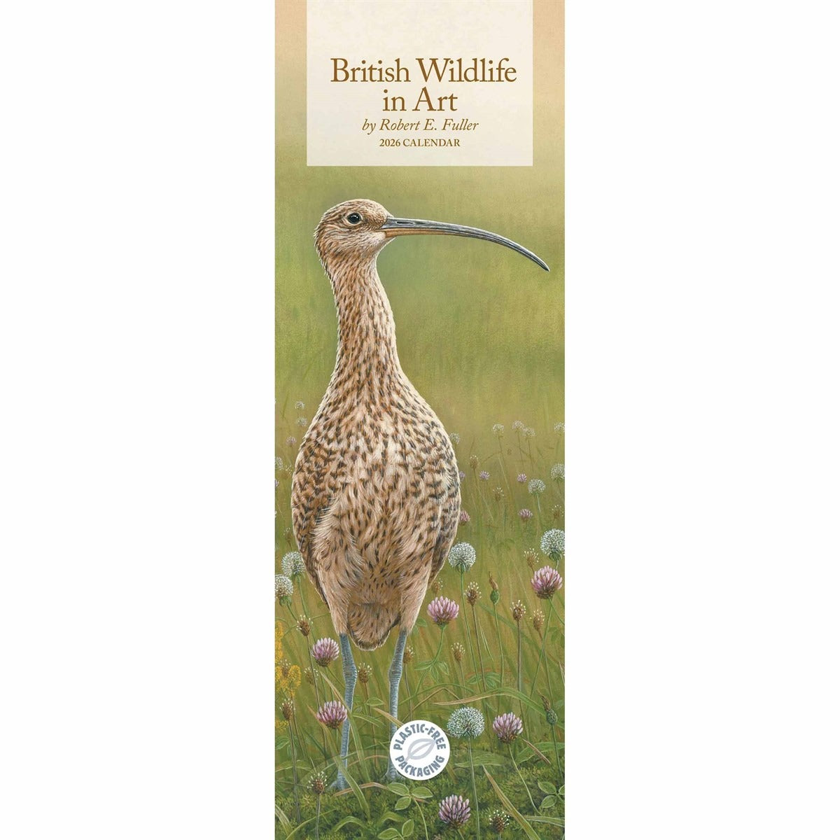 Robert Fuller British Wildlife In Art Slim Calendar 2026 – Nature’s Beauty in Every Brushstroke