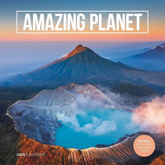 Amazing Planet Square Calendar 2026 – Explore Earth’s Natural Wonders