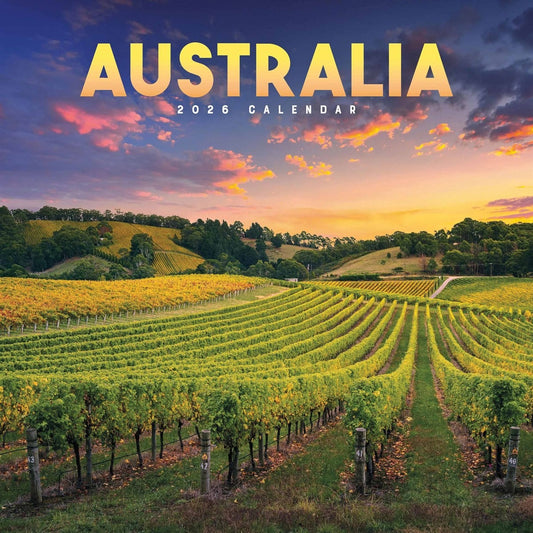 Australia Square Calendar 2026 – Explore the Beauty of Down Under
