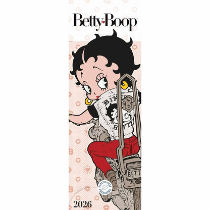 Betty Boop Slim Calendar 2026 – Iconic Pin-Up Style All Year Long
