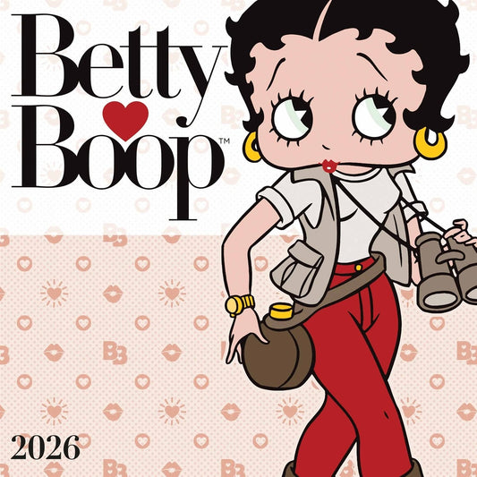 Betty Boop Square Calendar 2026 – A Year of Classic Glamour