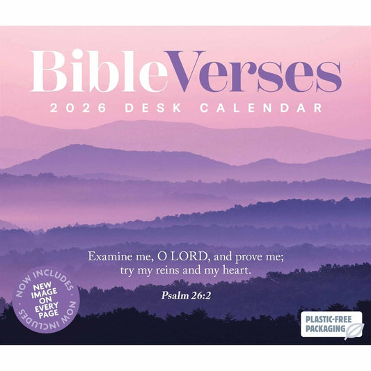 Bible Verses Desk Calendar 2026 – Daily Inspiration from Scripture