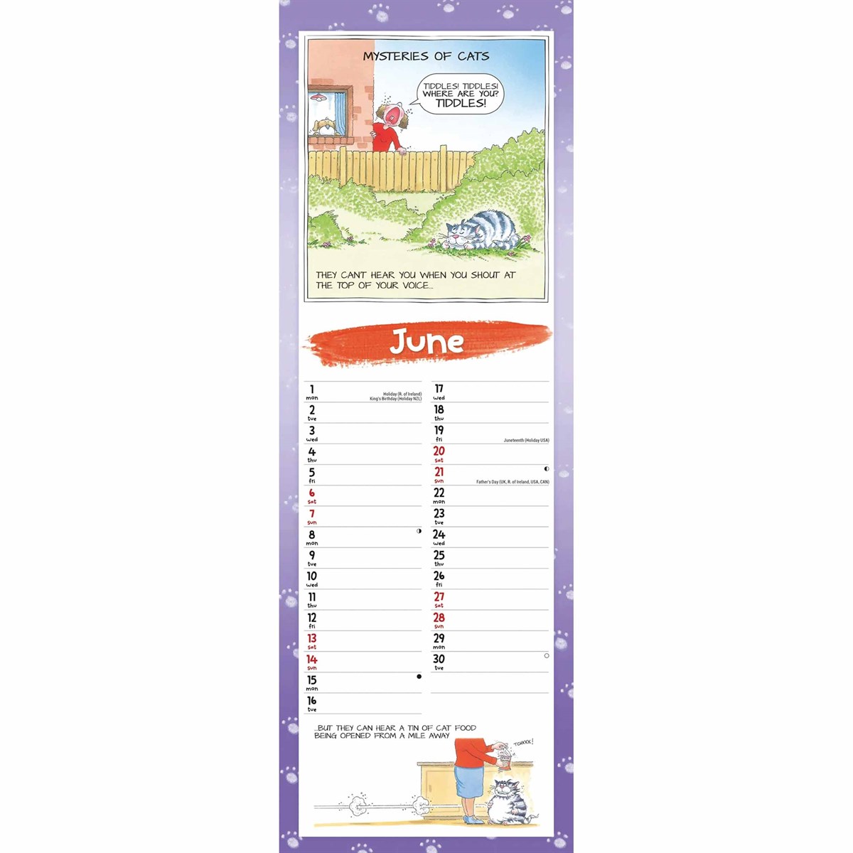 Country Companions Slim Calendar 2026 – Adorable Wildlife Charm to Brighten Your Year