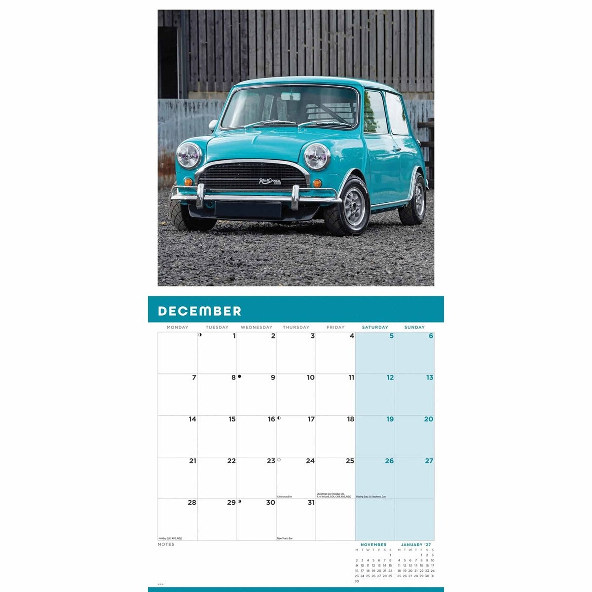 The Original Mini Unofficial Square Calendar 2026 – Celebrate an Iconic Classic
