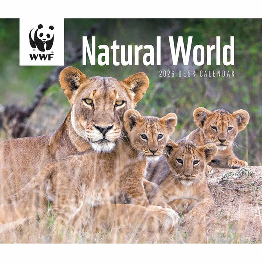 WWF Natural World Desk Calendar 2026 – Nature’s Beauty, Day by Day