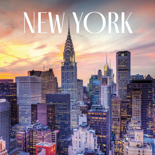 New York Square Calendar 2026