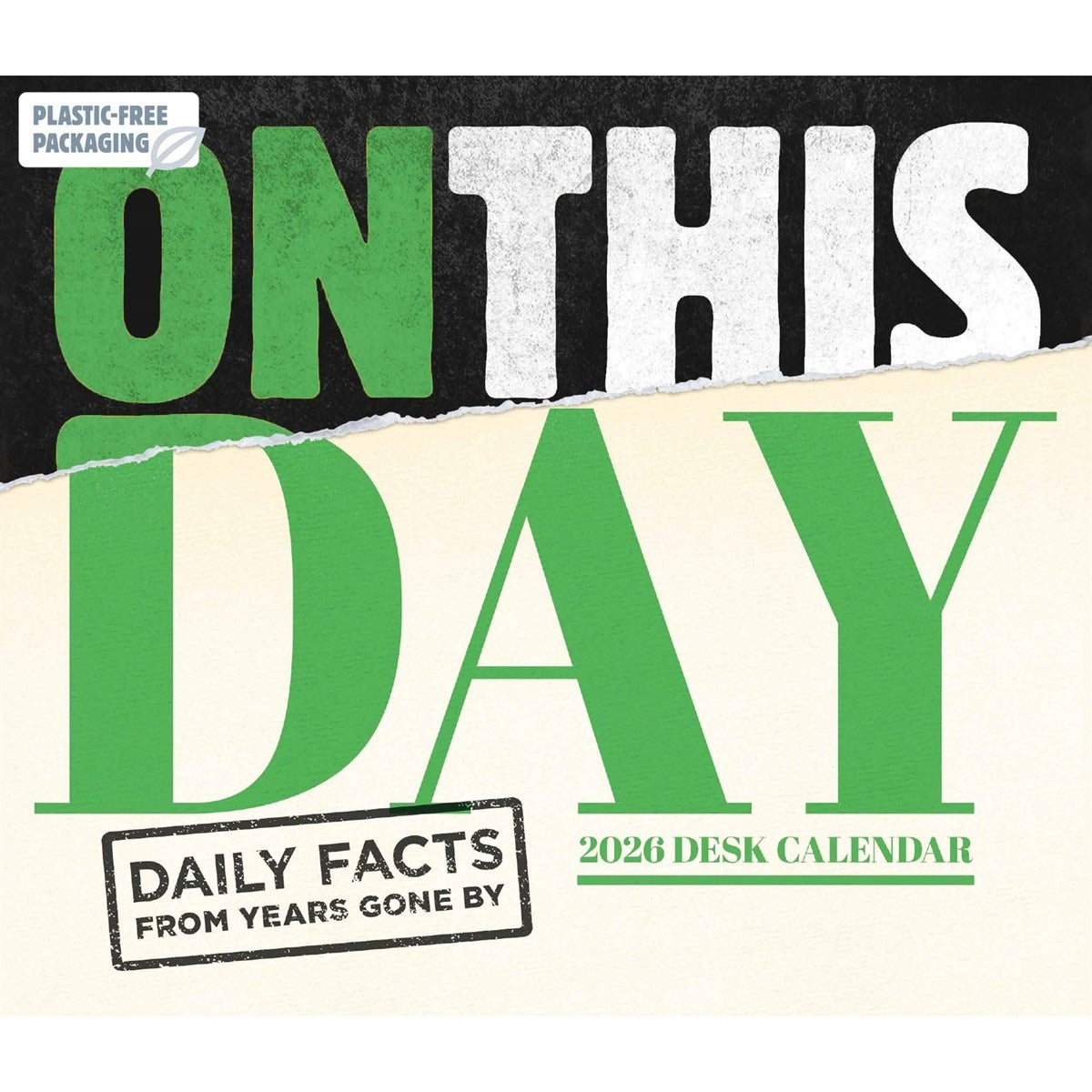 On This Day Desk Calendar 2026 – Discover History One Day at a Time