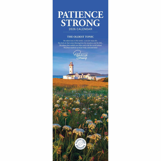 Patience Strong Slim Calendar 2026 – Start Each Day Inspired with Meaningful Poems
