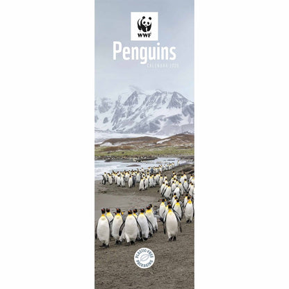 WWF Penguin Slim Calendar 2026 – Stunning Wildlife Photography