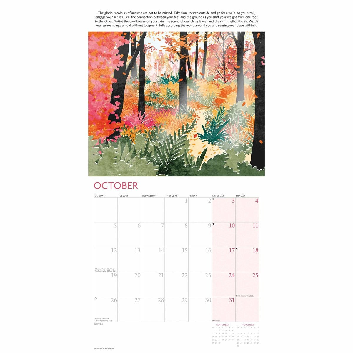 Breathe Calendar 2026 – Escape to Your Happy Place