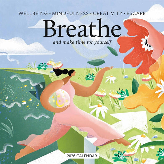 Breathe Calendar 2026 – Escape to Your Happy Place