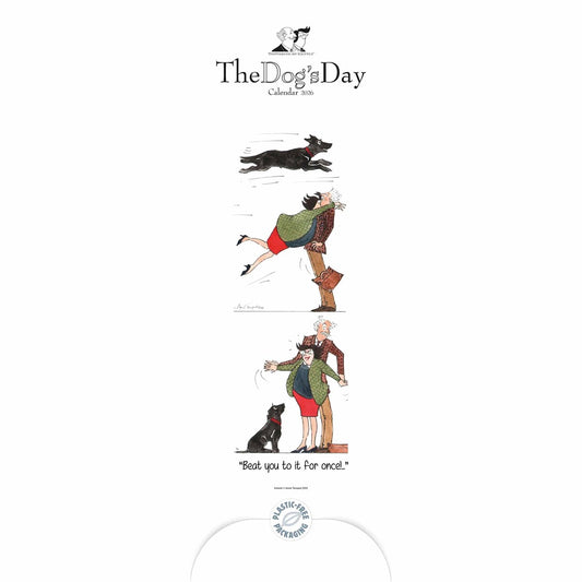 Tottering By Gently, The Dog’s Day Couples Slim Planner 2026 – Life Through a Dog’s Eyes