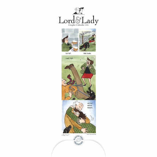 Tottering By Gently, Lord & Lady Couples Slim Planner 2026 – Laugh, Love, and Stay Organised