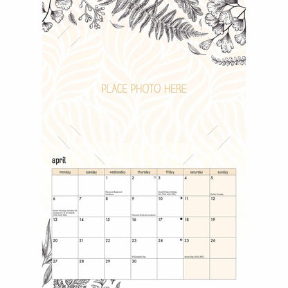 Your Family Photos A4 Calendar 2026 – Personalise Every Month with Your Memories