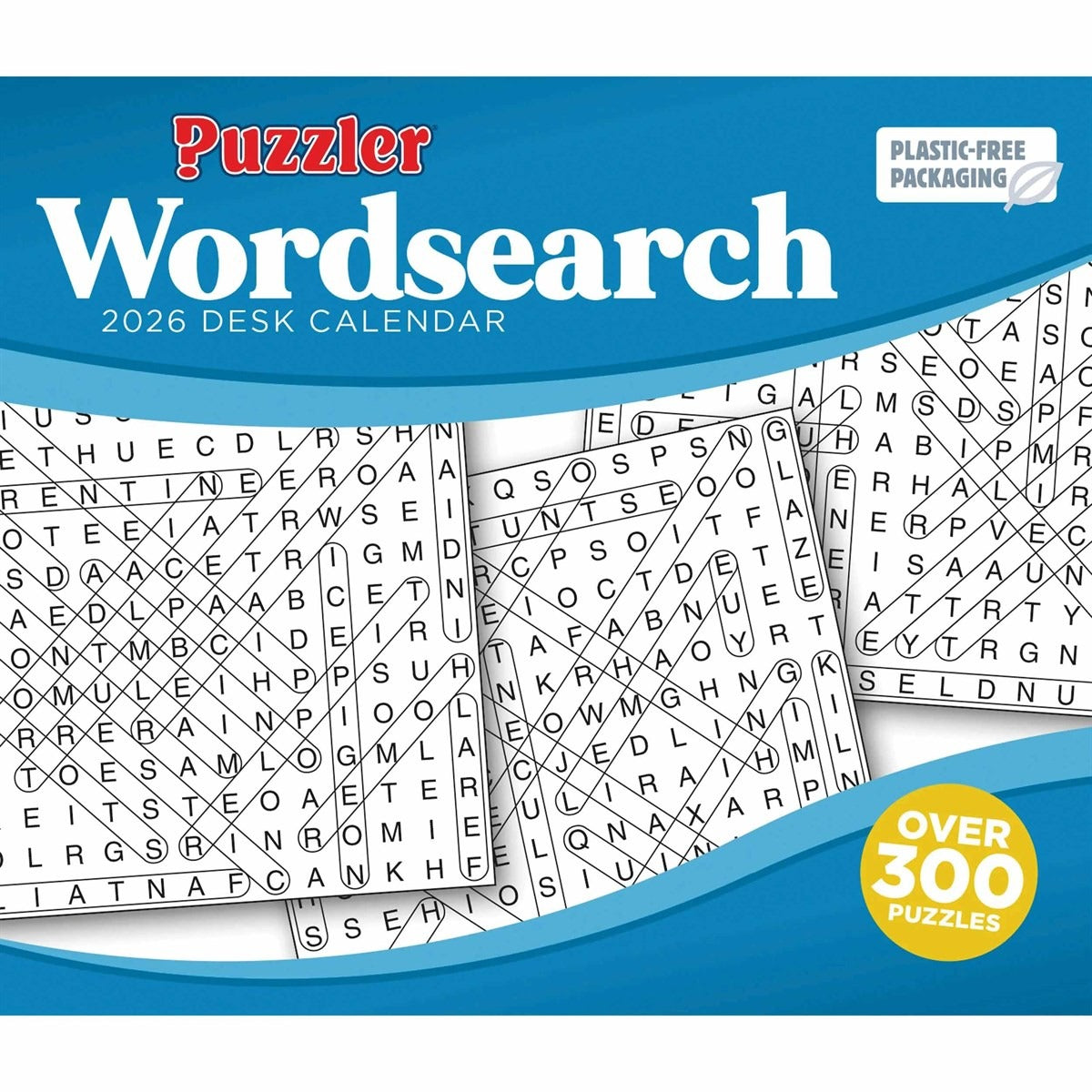 Wordsearch, Puzzler Desk Calendar 2026 – A Daily Word-Hunting Challenge