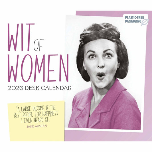 Wit Of Women Desk Calendar 2026 – A Daily Dose of Sass and Style