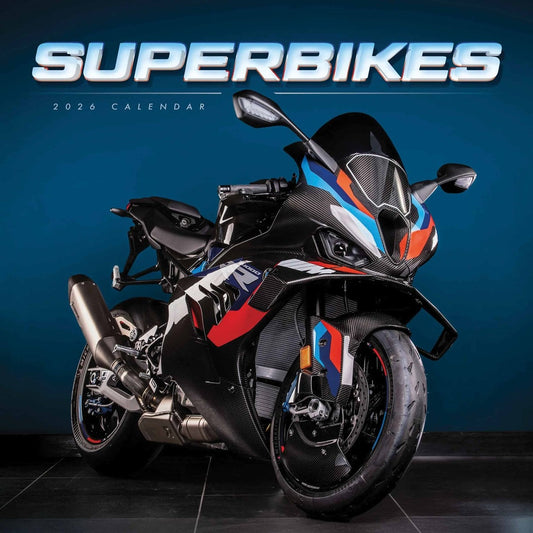 Superbikes Square Calendar 2026 – Speed, Style, and Power