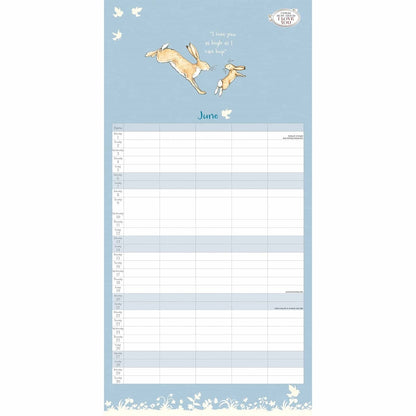 Guess How Much I Love You Family Square Organiser 2026 – Heartfelt Moments for the Whole Family