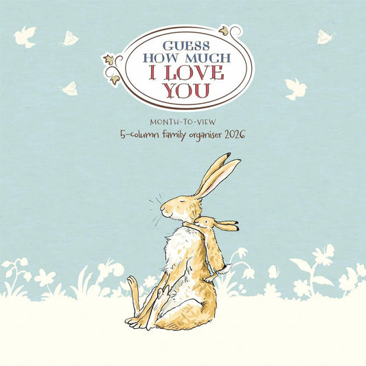 Guess How Much I Love You Family Square Organiser 2026 – Heartfelt Moments for the Whole Family