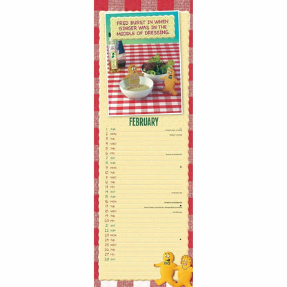 Fred & Ginger Slim Calendar 2026 – A Hilarious Biscuit Duo to Brighten Your Year