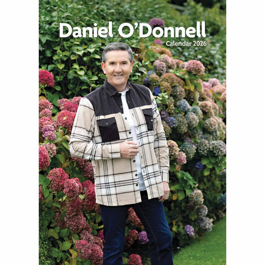 Daniel O'Donnell A3 Calendar 2026 – A Year with Ireland’s Favourite Star