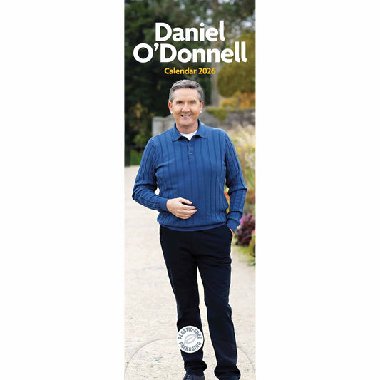 Daniel O'Donnell Slim Calendar 2026 – Celebrate a Beloved Irish Singer