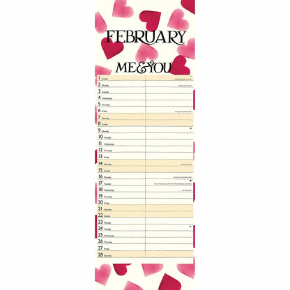 Me & You Couples Slim Planner 2026 – Perfect Planning for Two by Emma Bridgewater