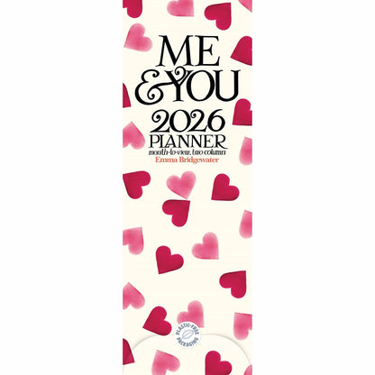 Me & You Couples Slim Planner 2026 – Perfect Planning for Two by Emma Bridgewater