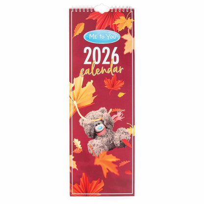 Me To You, Photo Finish Slim Calendar 2026 – Iconic Blue-Nosed Tatty Teddy Moments