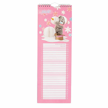 Me To You, Photo Finish Slim Calendar 2026 – Iconic Blue-Nosed Tatty Teddy Moments