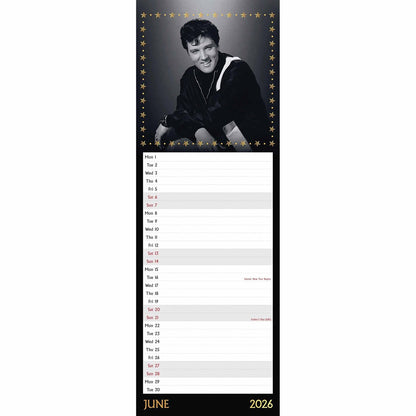 Elvis Slim Calendar 2026 – Celebrate the King of Rock and Roll All Year Long