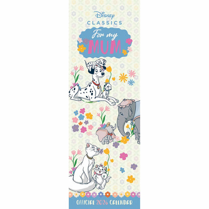 Disney Classics, For My Mum Slim Calendar 2026 – A Magical Gift for Every Disney-Loving Mum