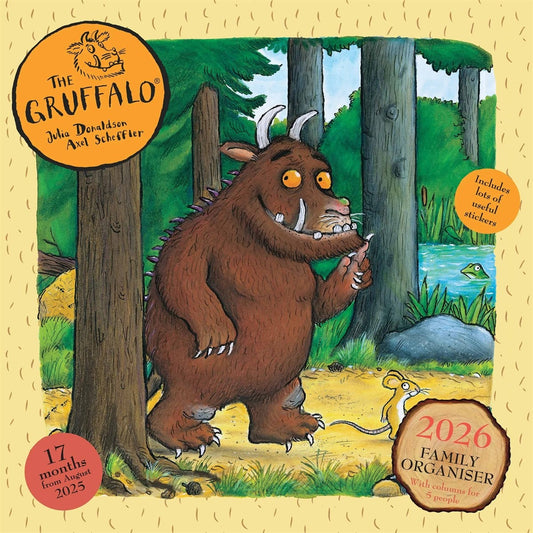 Gruffalo Family Square Planner 2025–2026 – A Magical Journey Through the Year