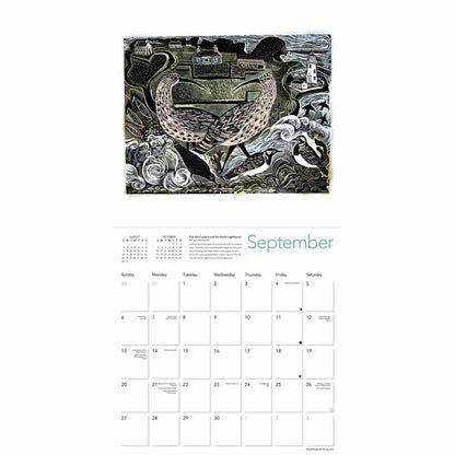 Angela Harding Square Calendar 2026 – British Countryside Through the Seasons