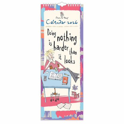 Born To Shop Slim Calendar 2026 – For the True Shopping Enthusiast