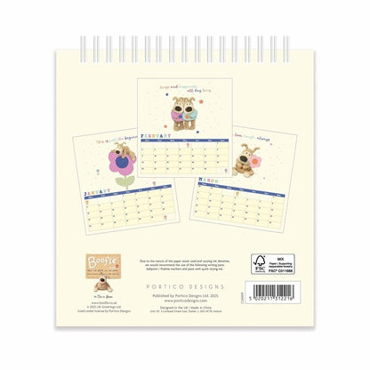 Boofle Easel Calendar 2026 – A Year of Adorable Organisation