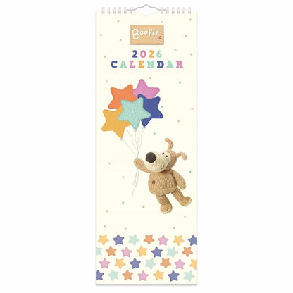 Boofle Slim Calendar 2026 – Adorable Knitted Dog to Keep You Organised